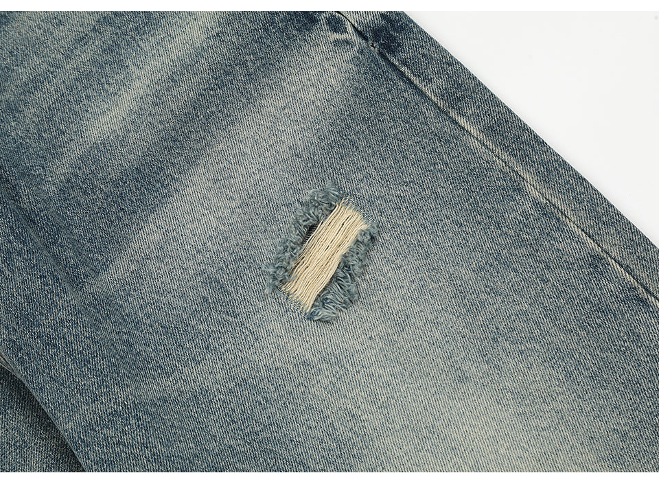 Distressed Ripped Streetwear Jeans PinkLimes Trending Streetwear