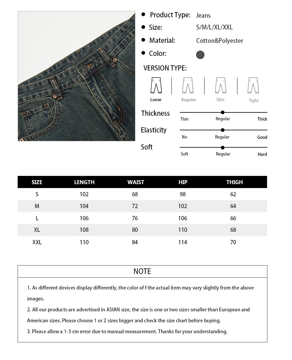 Dark Grey Straight-Leg Ripped Jeans PinkLimes Trending Streetwear