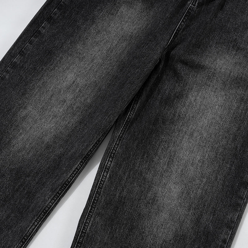 Grinding White Wash Black Grey Loose Jeans PinkLimes Trending Streetwear