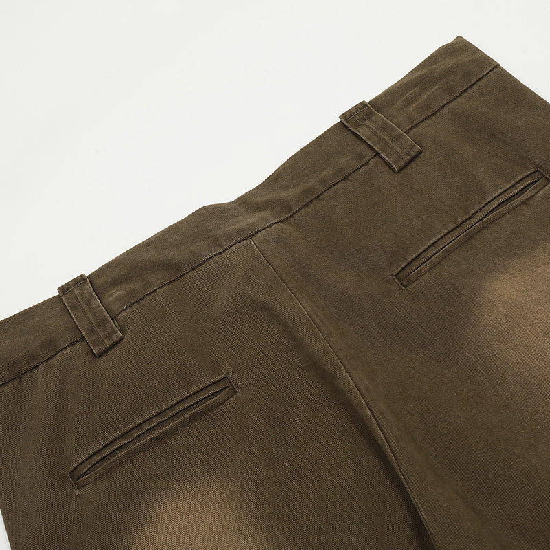 Flared Brown Denim Jeans PinkLimes Trending Streetwear
