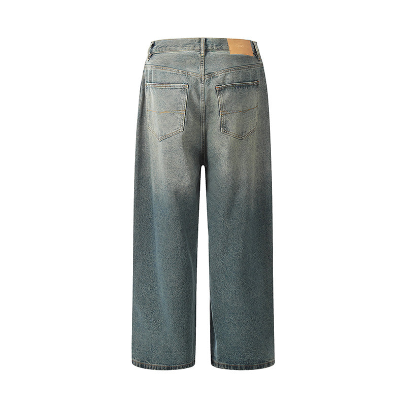 Wide Distressed Washed Jeans PinkLimes Trending Streetwear