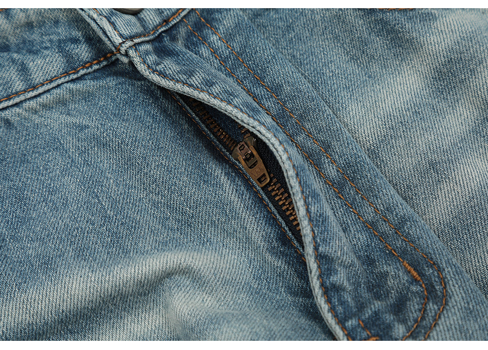 Ripped Pocket Denim Jeans PinkLimes Trending Streetwear