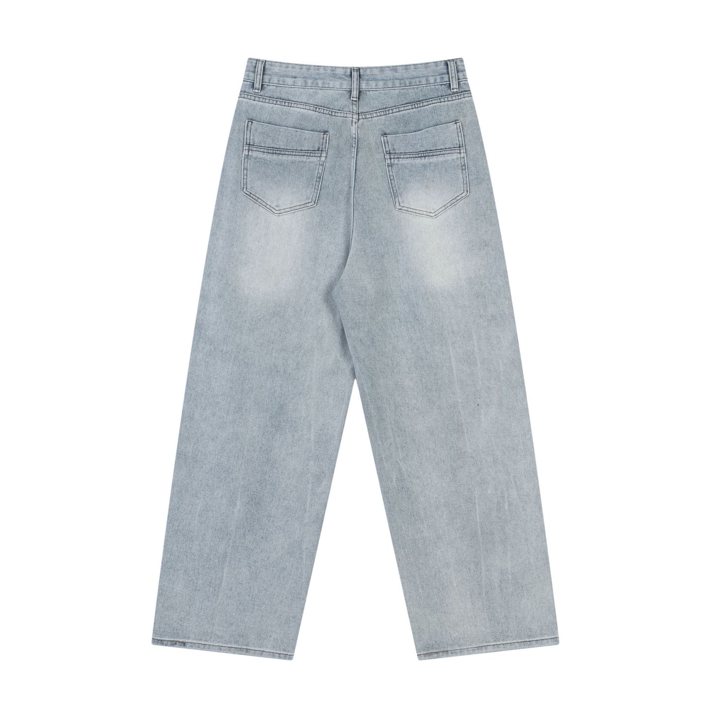 Backwards Vintage Washed Jeans PinkLimes Trending Streetwear