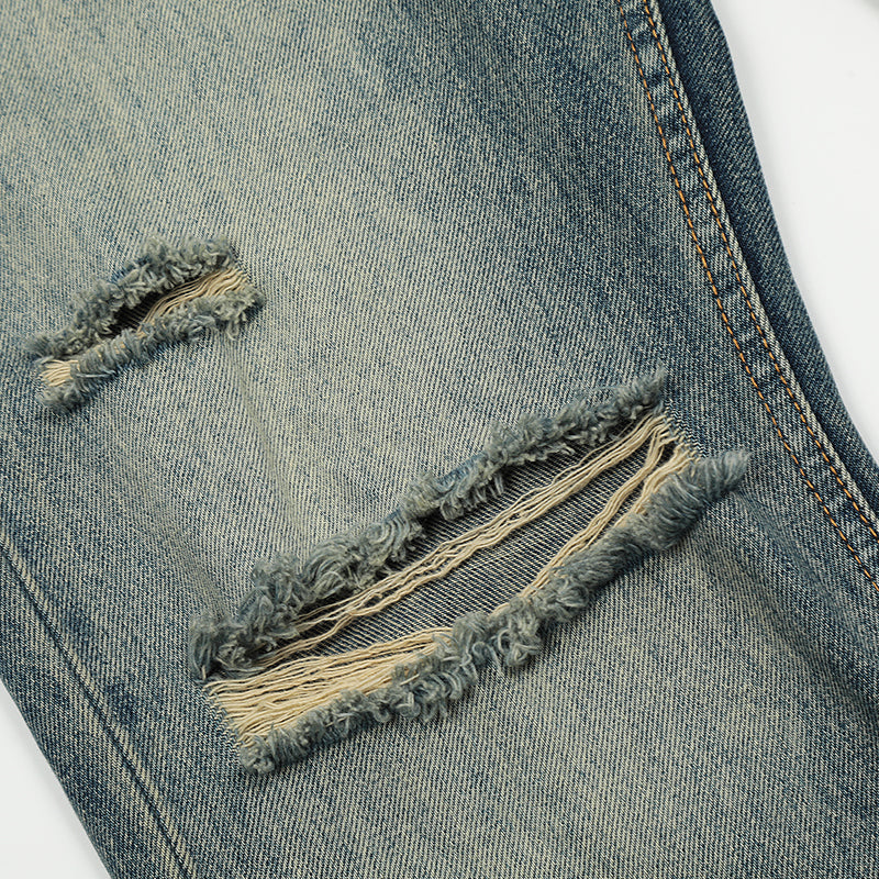 Ripped Streetwear Jeans - Distressed Denim Pants PinkLimes Trending Streetwear