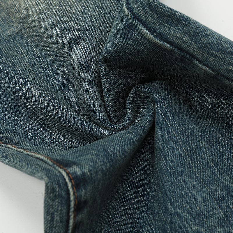 Ripped Blue Streetwear Jeans PinkLimes Trending Streetwear