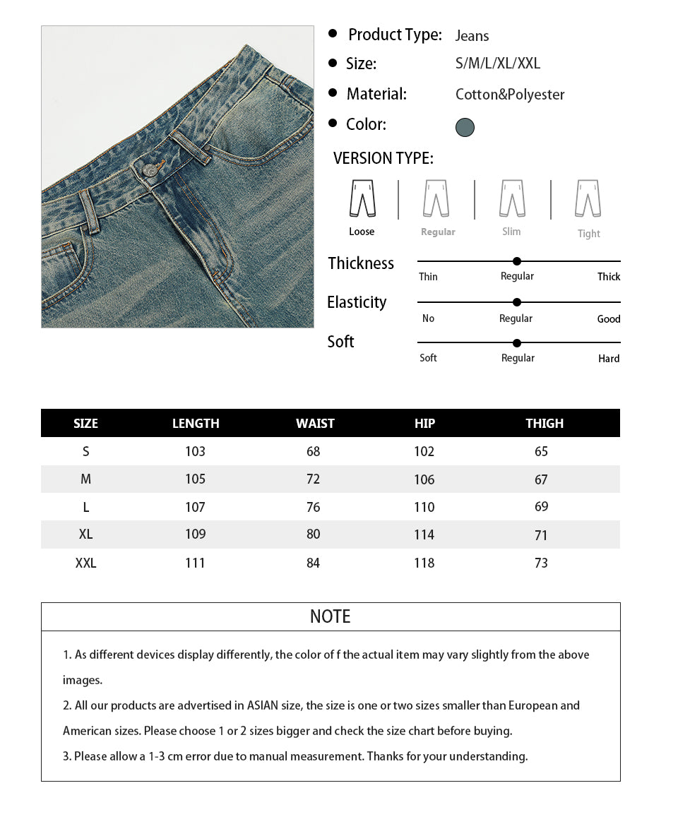 Loose Ripped Loose Denim Jeans PinkLimes Trending Streetwear