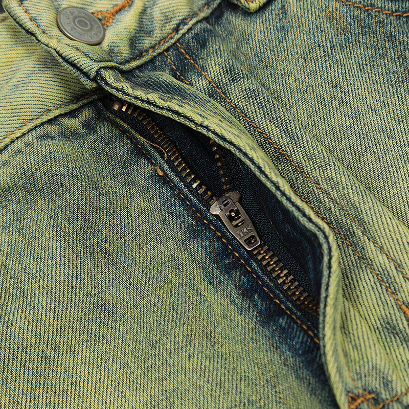 Washed Distressed Jeans PinkLimes Trending Streetwear