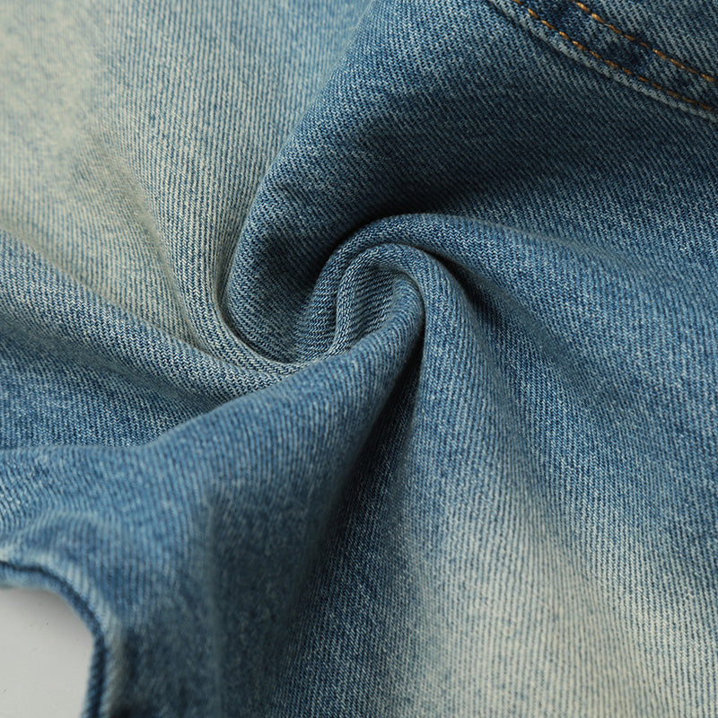 Loose Distressed Jeans PinkLimes Trending Streetwear