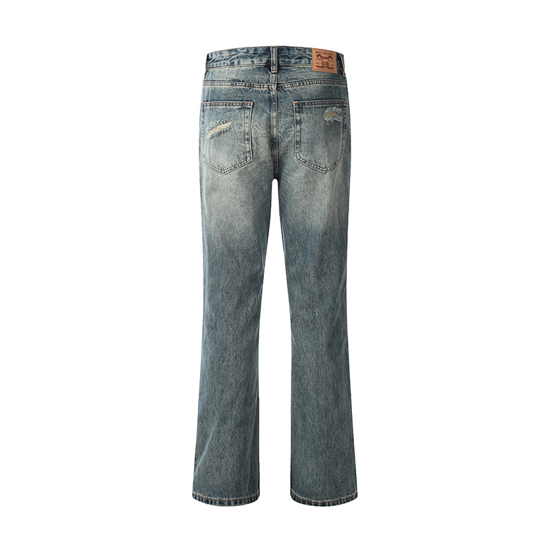 Ripped Streetwear Jeans - Distressed Denim Pants PinkLimes Trending Streetwear