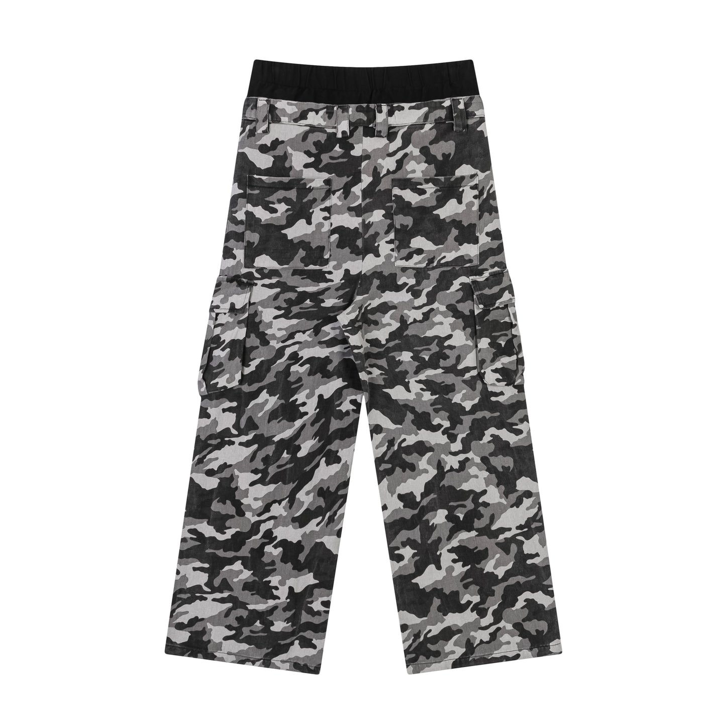 Double Waist Camouflage Cargo Pants Camouflage PinkLimes Trending Streetwear