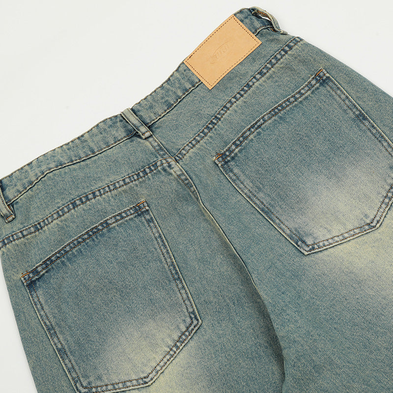 High Waist Wide Leg Denim Jeans PinkLimes Trending Streetwear