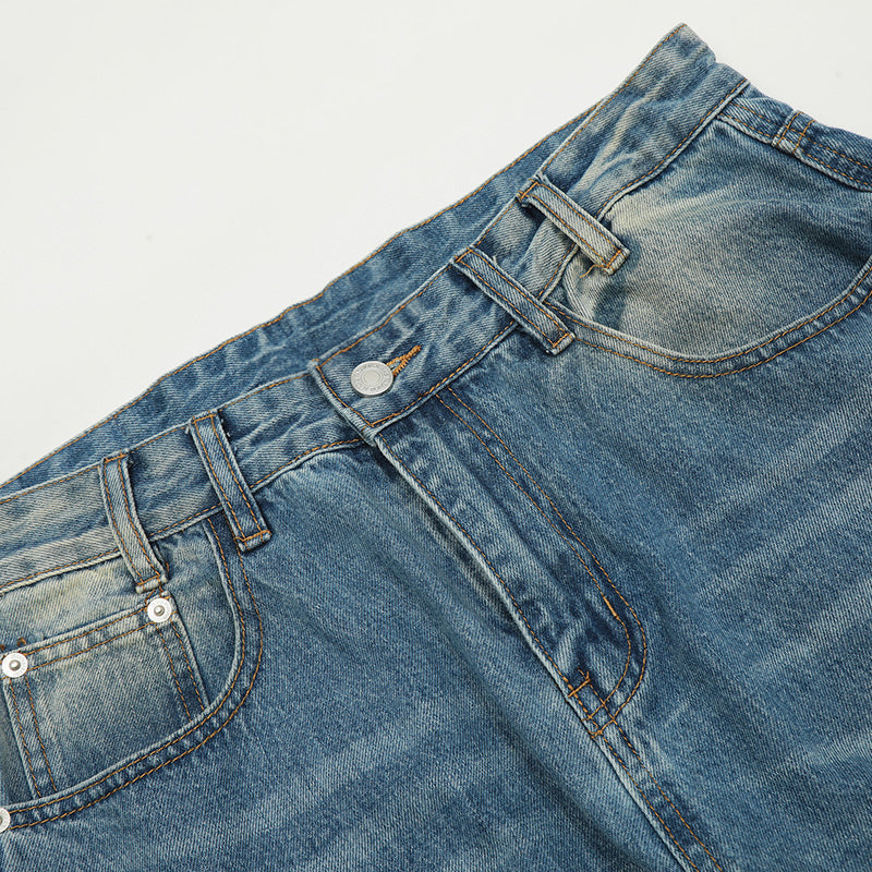 Loose Distressed Jeans PinkLimes Trending Streetwear