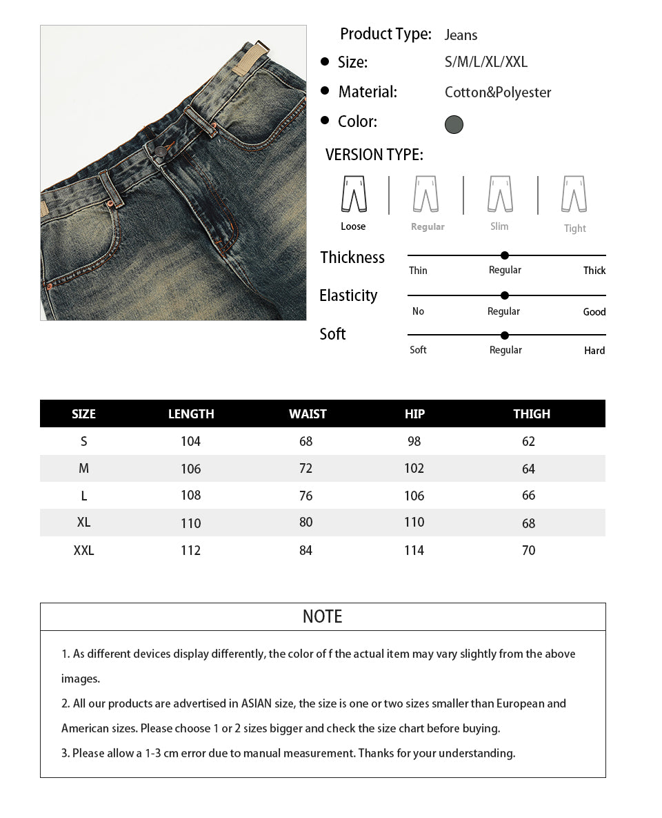 Baggy Distressed Denim Jeans PinkLimes Trending Streetwear
