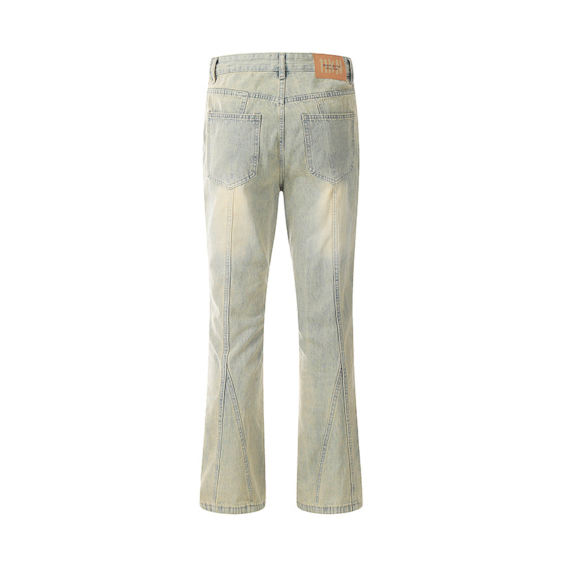 Flared Light Jeans PinkLimes Trending Streetwear