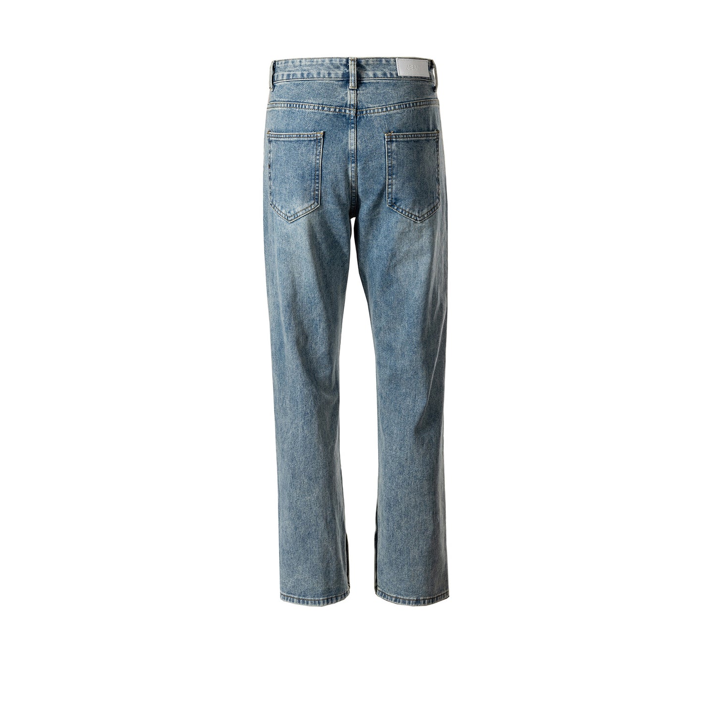 Heavy Wash Old Button Wide Leg Jeans PinkLimes Trending Streetwear