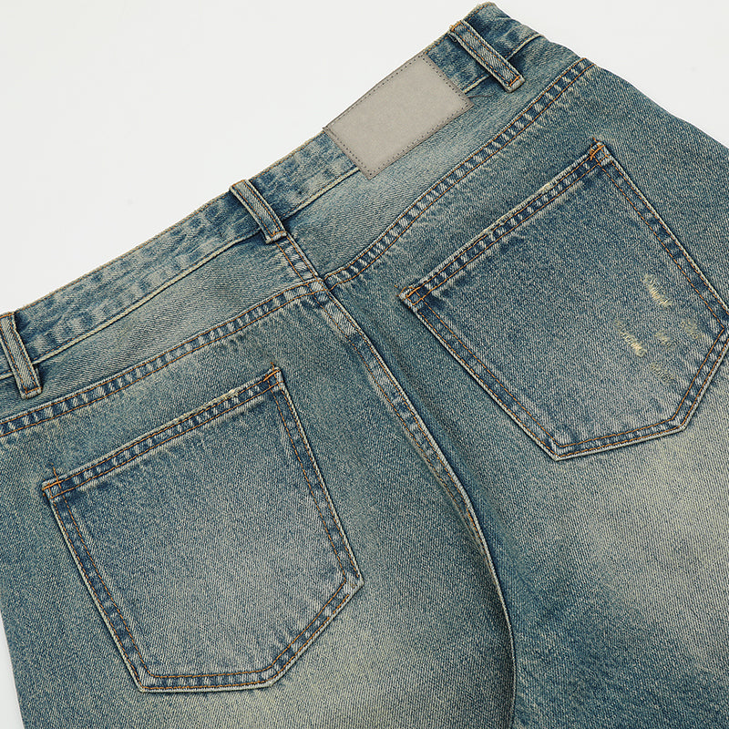 Loose Ripped Loose Denim Jeans PinkLimes Trending Streetwear