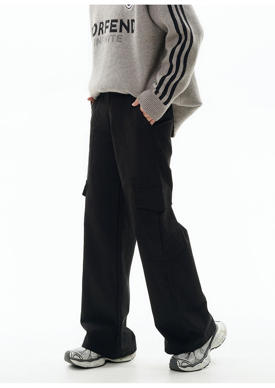 Solid Color High Waist Cargo Pants PinkLimes Trending Streetwear