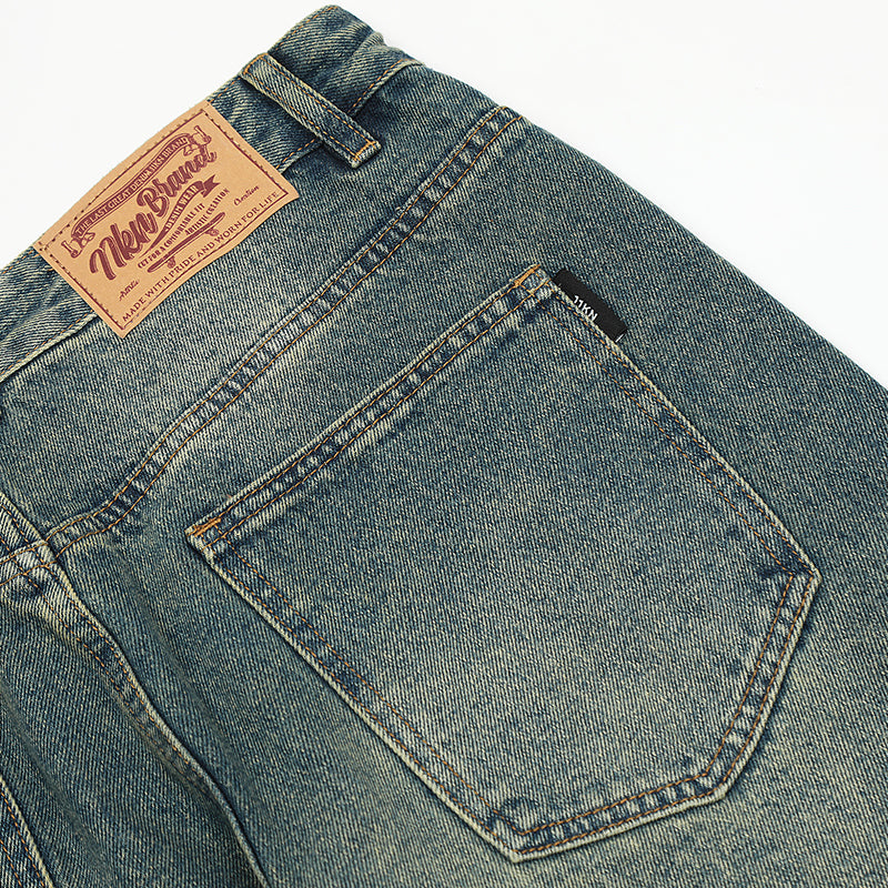 Ripped Blue Denim Jeans PinkLimes Trending Streetwear