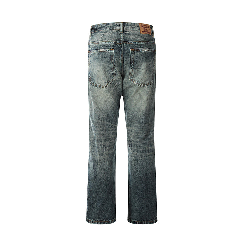 Ripped Blue Streetwear Denim Jeans PinkLimes Trending Streetwear
