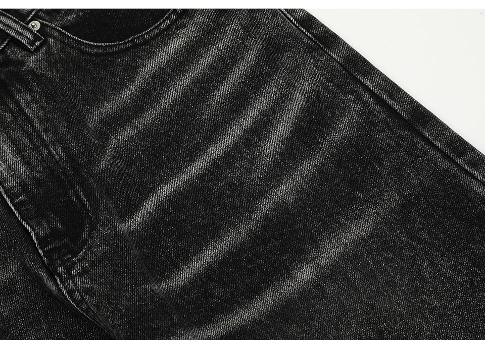 Baggy Black Distressed Jeans PinkLimes Trending Streetwear