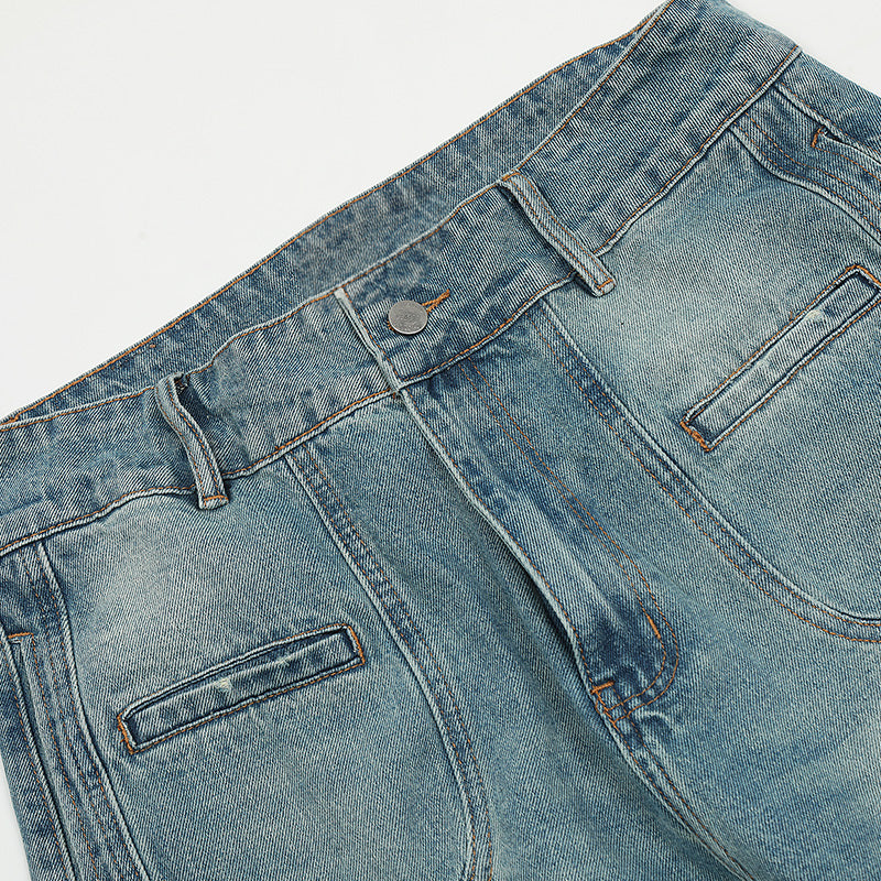 Vintage Style Loose Jeans PinkLimes Trending Streetwear