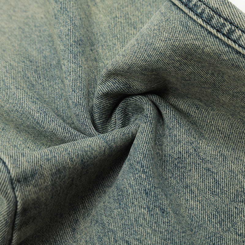 Spliced Pocket Flared Jeans PinkLimes Trending Streetwear