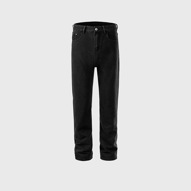 Urban Black X Embroidered Pocket Jeans PinkLimes Trending Streetwear