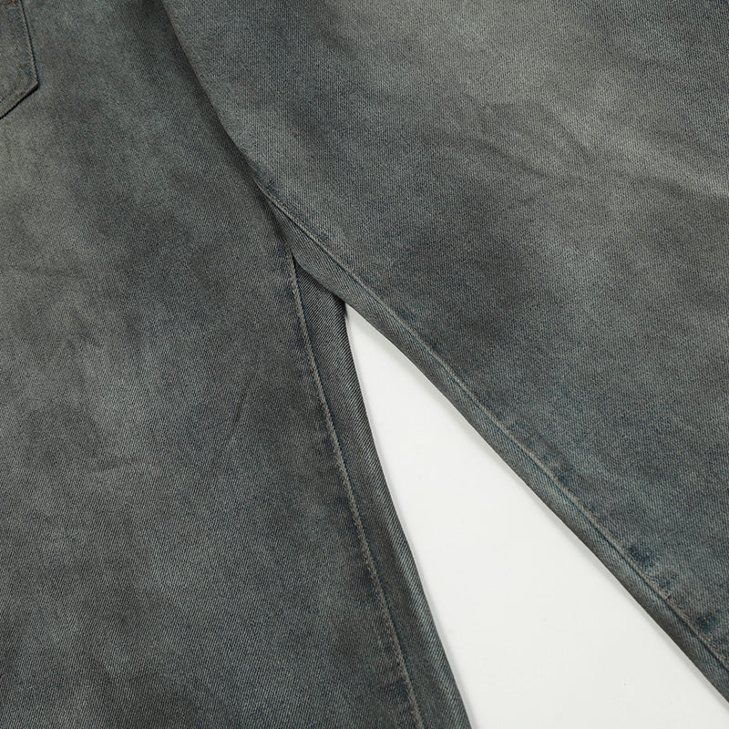 Distressed Loose Dark Blue Denim Jeans PinkLimes Trending Streetwear