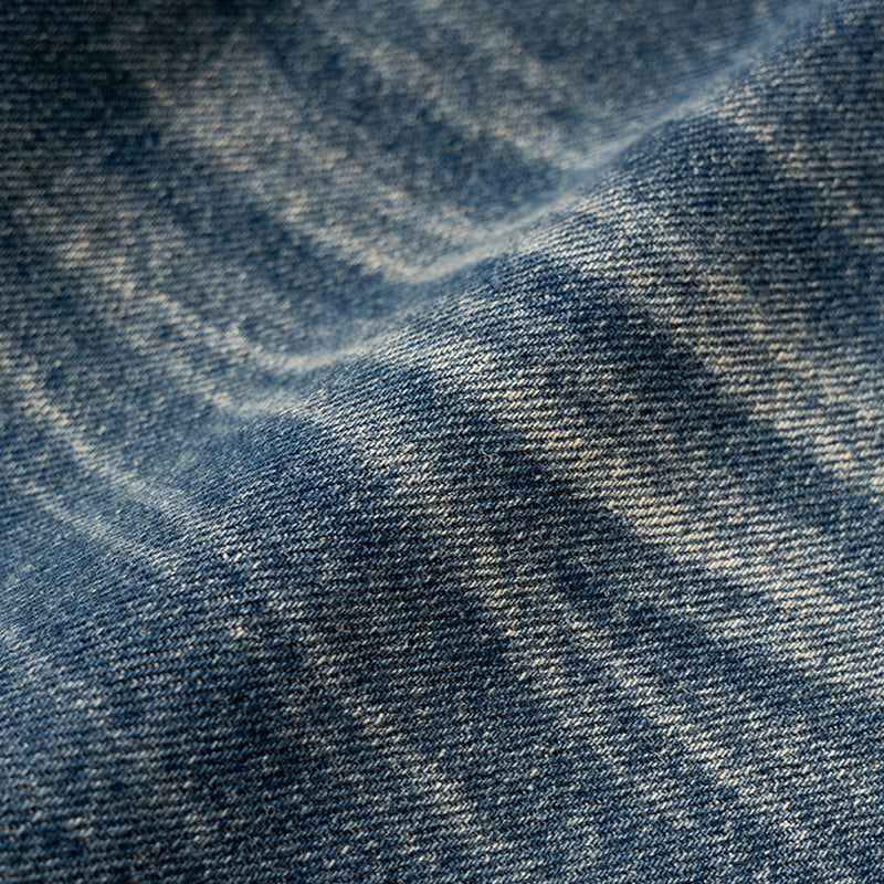 Textured D-Button Old Wash Jeans PinkLimes Trending Streetwear