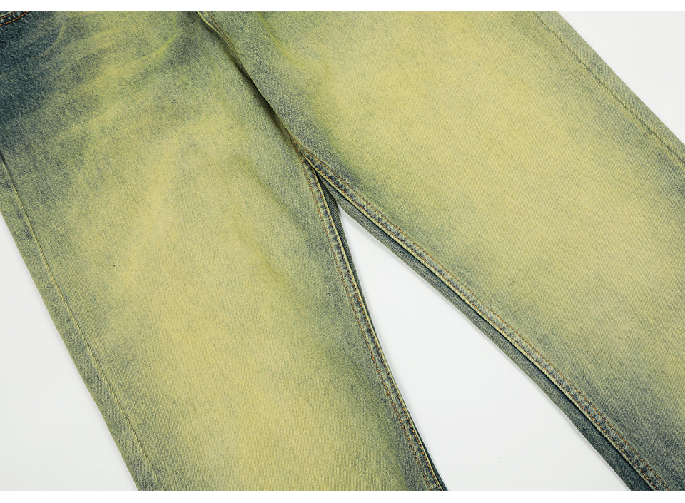 Washed Distressed Jeans PinkLimes Trending Streetwear