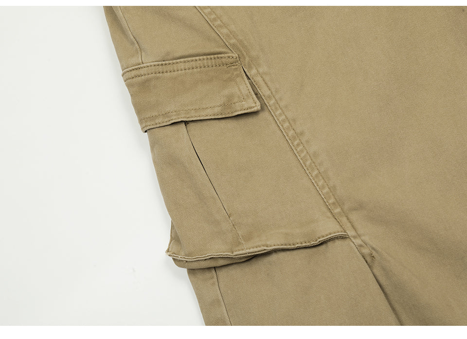Basic Denim Cargo Pants PinkLimes Trending Streetwear