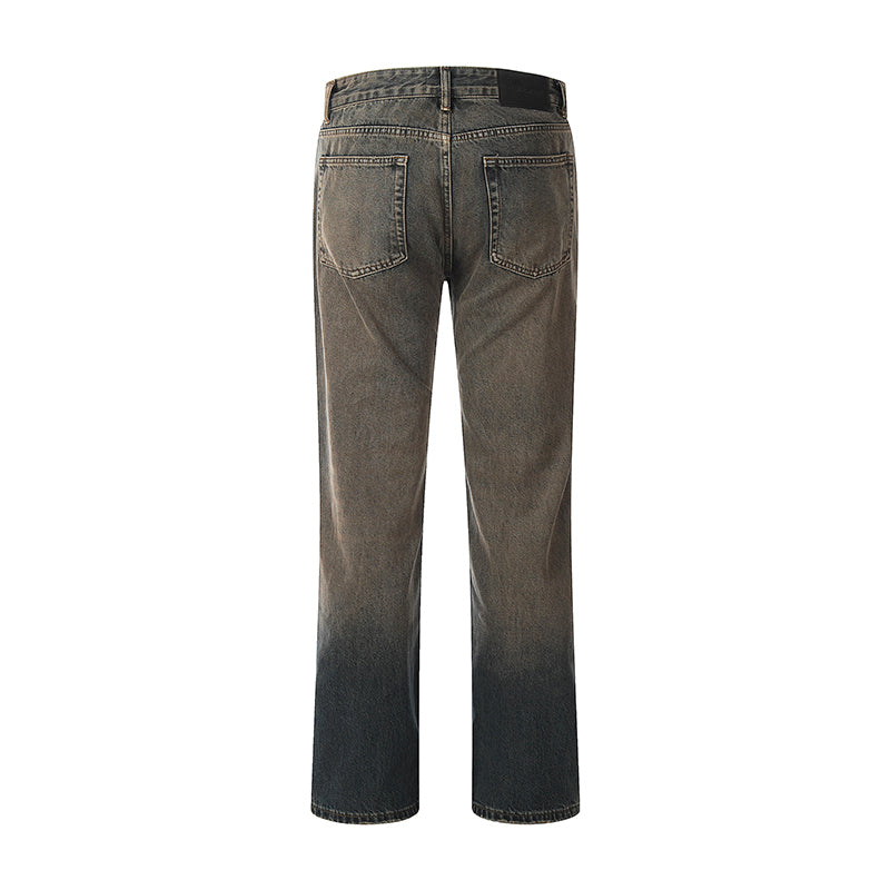 Loose Fit Distressed Straight-Leg Jeans PinkLimes Trending Streetwear