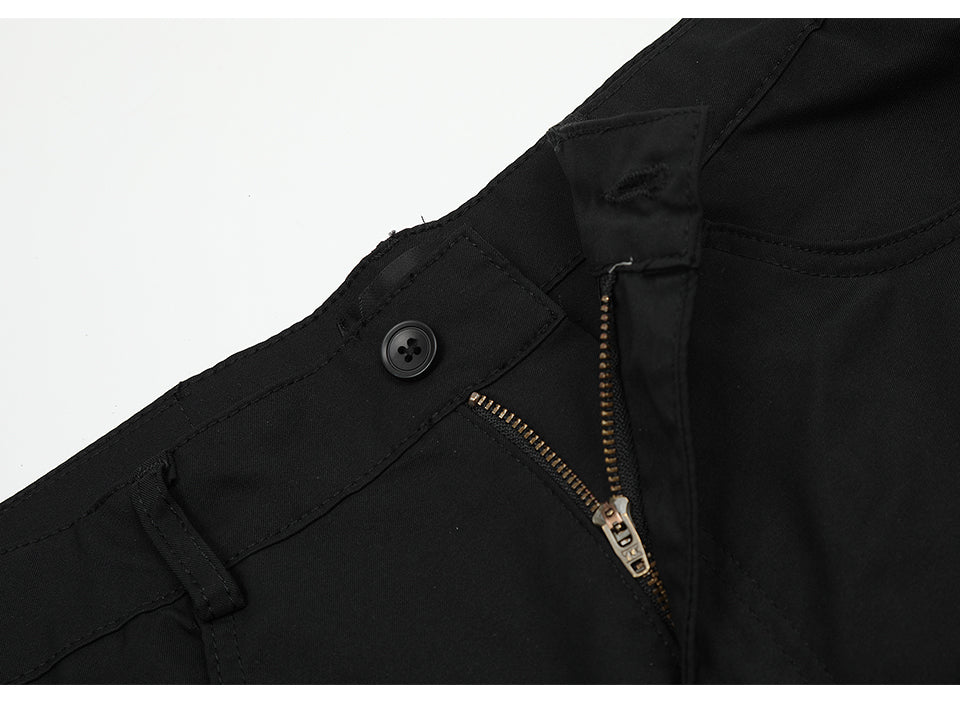 Patchwork Ripped Black Denim Jeans PinkLimes Trending Streetwear