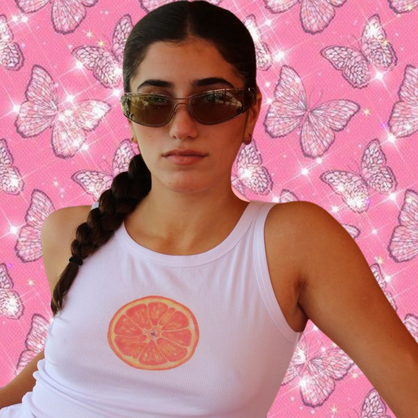 Lime Tank Top Shirts & Tops PinkLimes Trending Streetwear