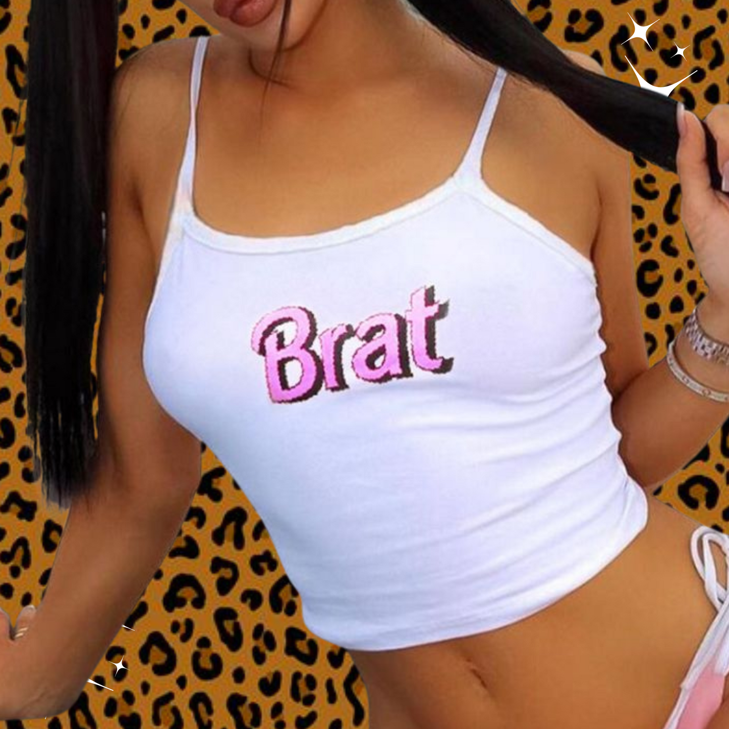 Brat Camisole Top Shirts & Tops PinkLimes Trending Streetwear