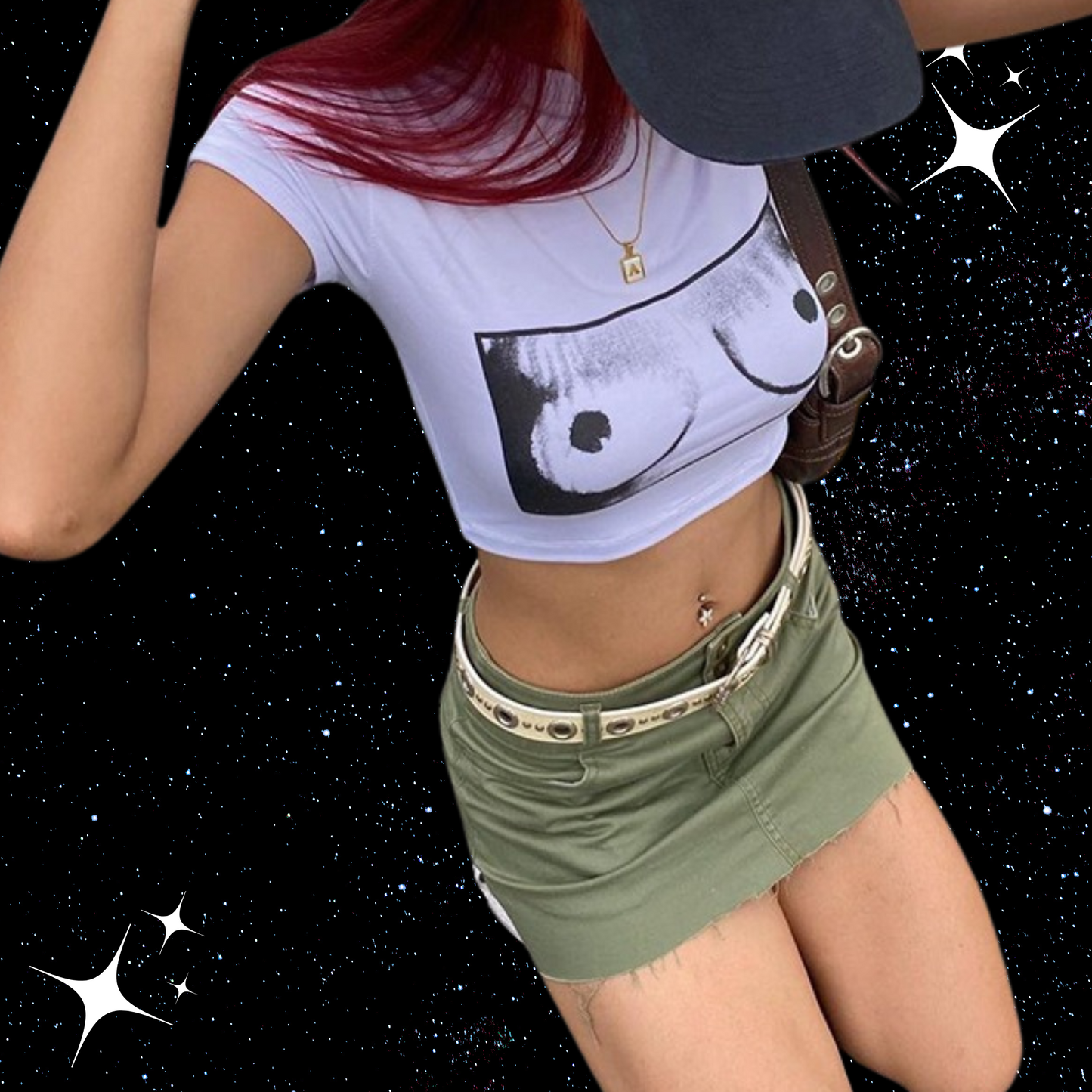 B0obs Print Crop Tee Shirts & Tops PinkLimes Trending Streetwear
