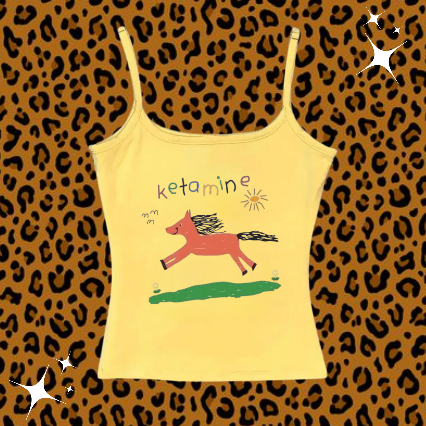 K*tamine Camisole Top Yellow Shirts & Tops PinkLimes Trending Streetwear
