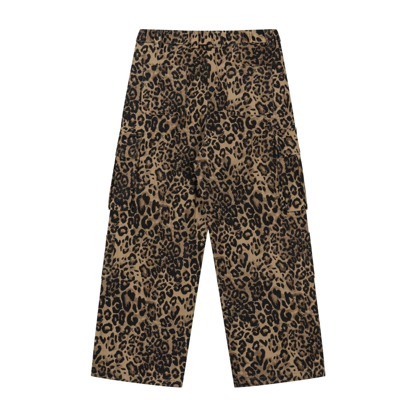 Leopard Print Cargo Pants Brown PinkLimes Trending Streetwear