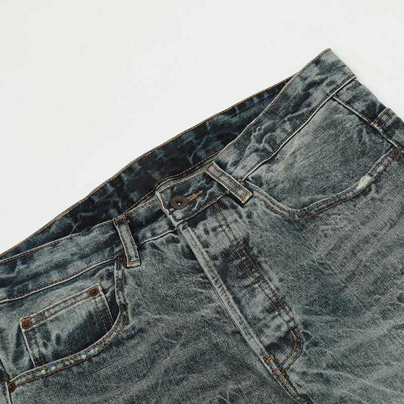 Ripped Blue Streetwear Denim Jeans PinkLimes Trending Streetwear