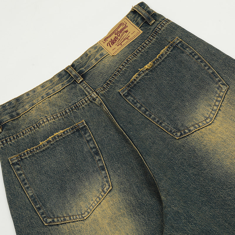 High Waist Distressed Loose Jeans PinkLimes Trending Streetwear