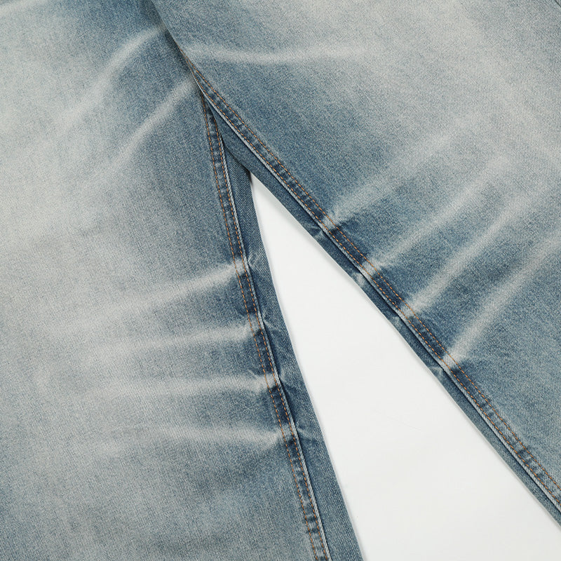 Ripped Pocket Denim Jeans PinkLimes Trending Streetwear