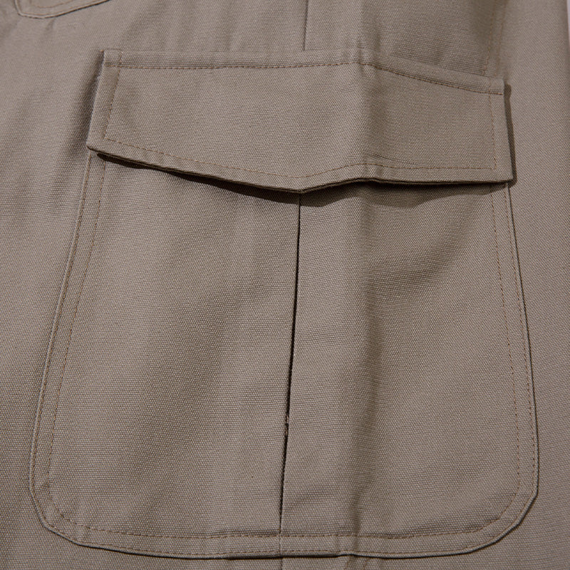 Solid Color High Waist Cargo Pants PinkLimes Trending Streetwear
