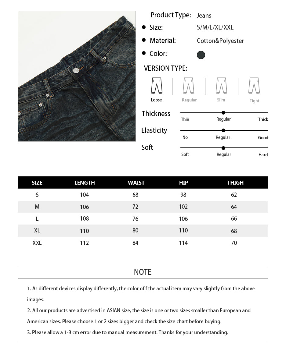 Baggy Ripped Distressed Denim Jeans PinkLimes Trending Streetwear