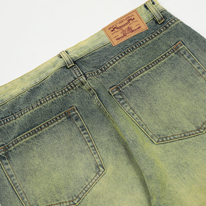 Washed Distressed Jeans PinkLimes Trending Streetwear