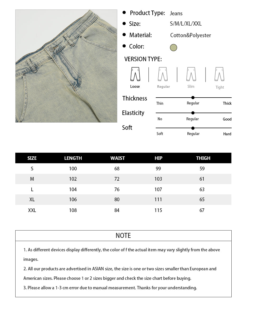 Khaki Washed Jeans PinkLimes Trending Streetwear