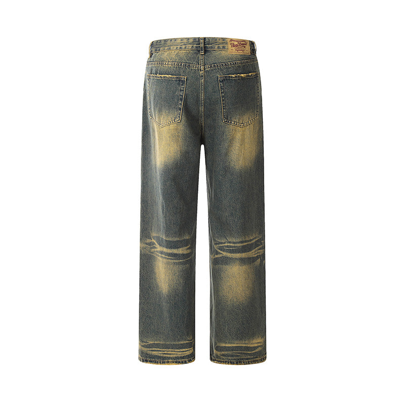 High Waist Distressed Loose Jeans PinkLimes Trending Streetwear