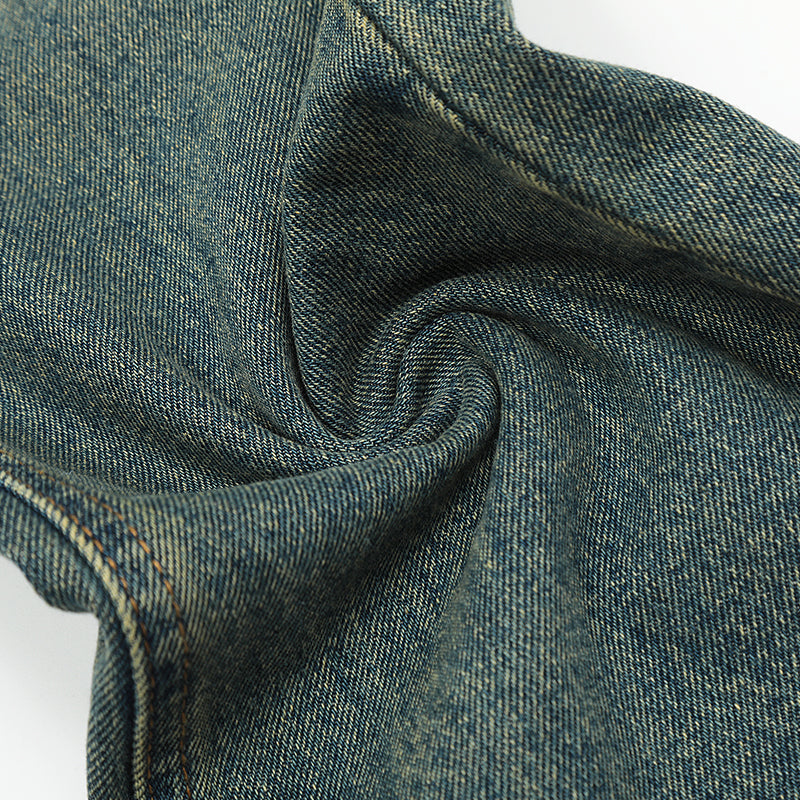 Ripped Blue Denim Jeans PinkLimes Trending Streetwear