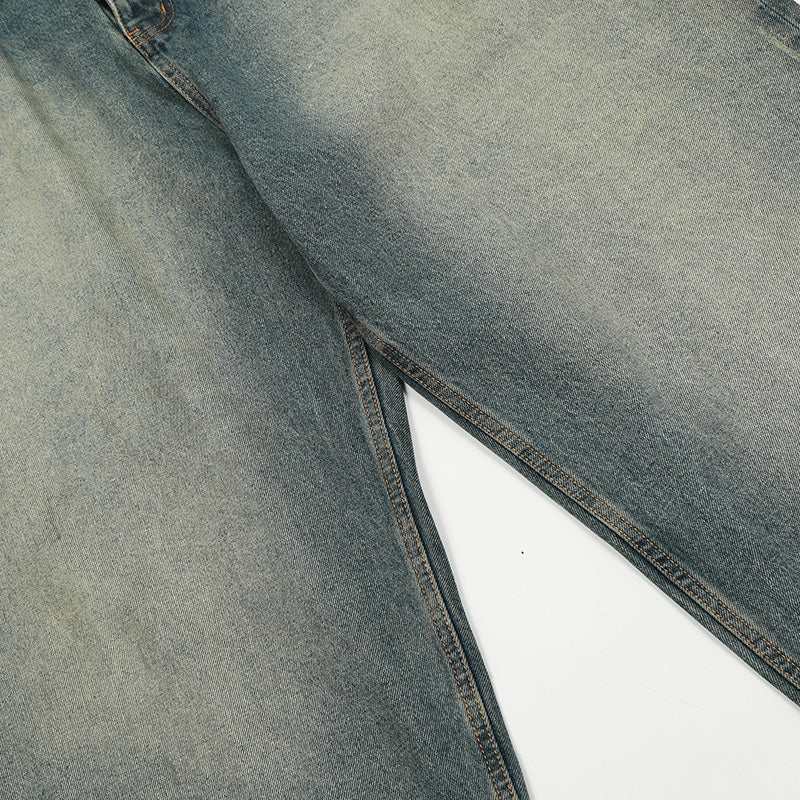 Wide Distressed Washed Jeans PinkLimes Trending Streetwear