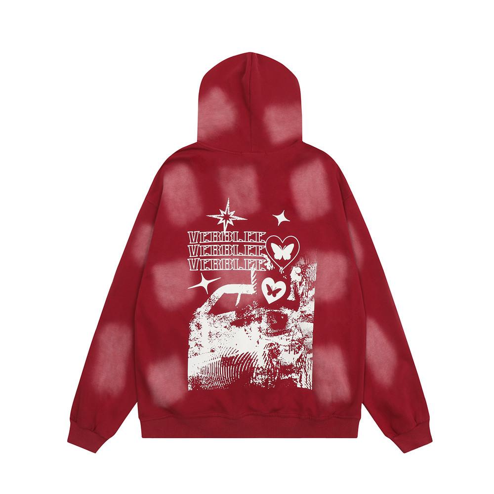 Verblee Washed Hoodie Shirts & Tops PinkLimes Trending Streetwear
