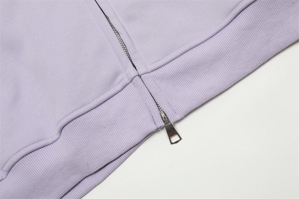 Verblee Over Zip-Up Hoodie Shirts & Tops PinkLimes Trending Streetwear